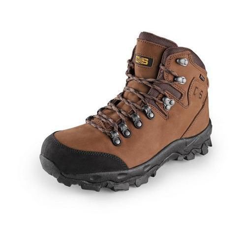 Trekkingowe buty skórzane za kostkę CXS Gotex Blanc, brązowe