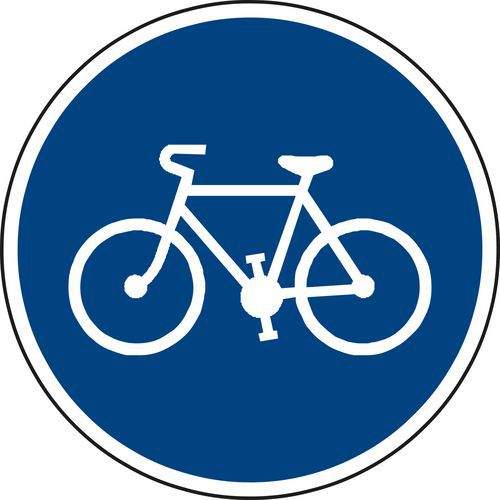 Znak drogowy Ścieżka dla rowerzystów (C8a)