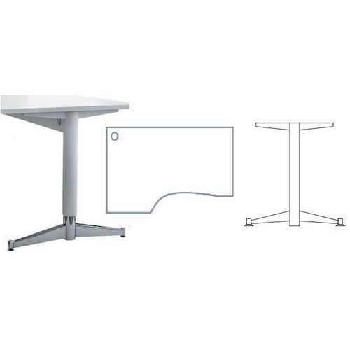 Stół biurowy Codo, 160 (75) x 95 (57) x 75 cm, wersja narożna, lewa