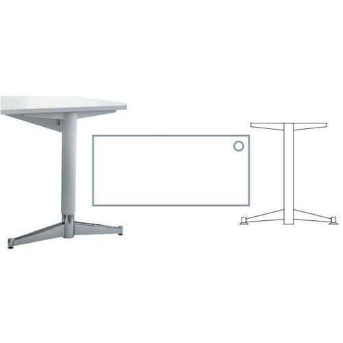 Stół biurowy Codo, 180 x 80 x 75 cm, wersja prosta