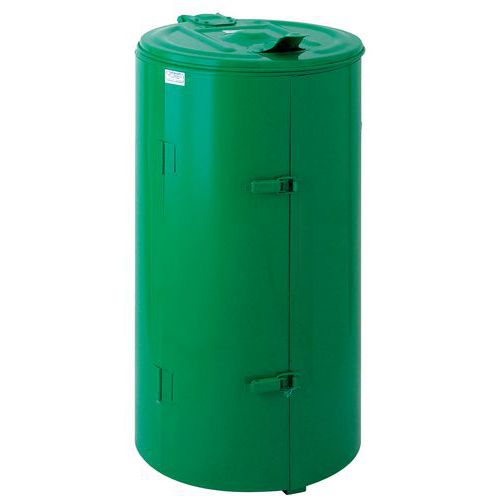 Metalowy uchwyt na worek na śmieci – 120 l