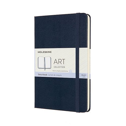 Szkicownik MOLESKINE M (11,5x18 cm), twarda oprawa, 88 stron