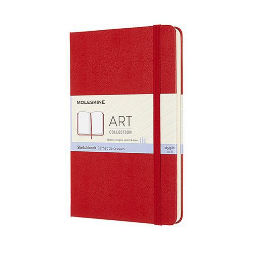 Szkicownik MOLESKINE M (11,5x18 cm), twarda oprawa, 88 stron