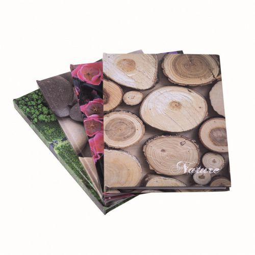 Brulion OFFICE PRODUCTS, Nature, w linie, 96 kart., mix