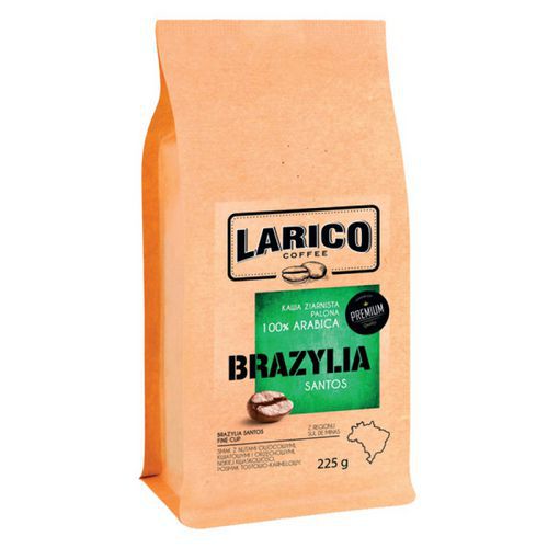 Kawa LARICO Brazylia Santos, ziarnista
