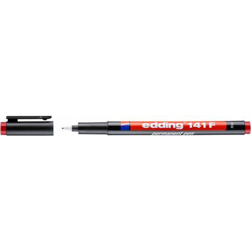 Foliopis e-141 F EDDING, 0,6mm, czerwony Foliopis e-141 F EDDING, 0,6mm, czerwony