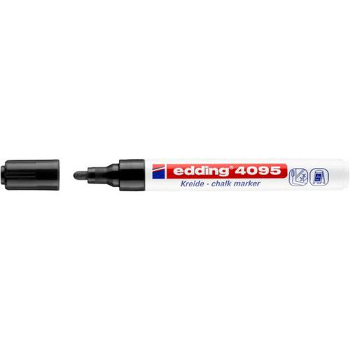 Marker kredowy e-4095 EDDING, 1-2mm, czarny