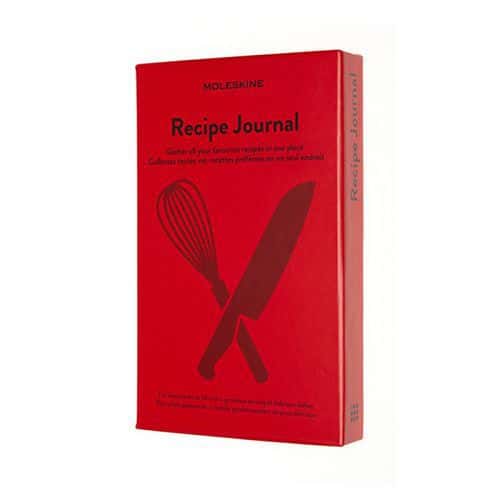 Notes MOLESKINE Passion Journal Recipe, 400 stron, czerwony