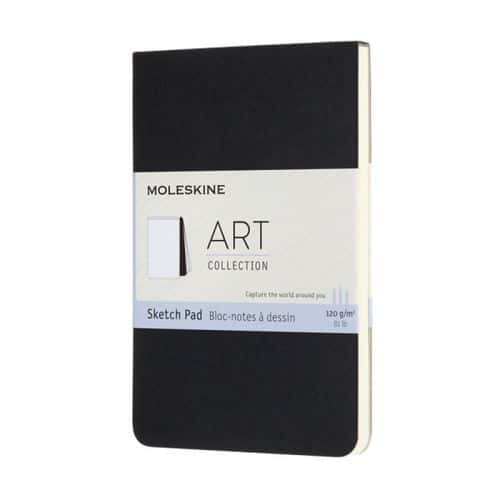 Art Sketch Pad Album MOLESKINE P (9x14 cm), 48 stron, czarny