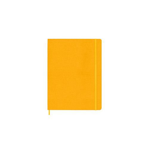 Notes MOLESKINE Classic XL (19x25 cm), linie, twarda, orange yellow, 192 strony, pomarańczowy