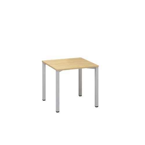 Proste stoły biurowe Alfa 200, 80 x 80 x 74,2 cm, wersja prosta