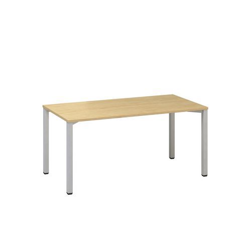 Proste stoły biurowe Alfa 200, 160 x 80 x 74,2 cm, wersja prosta