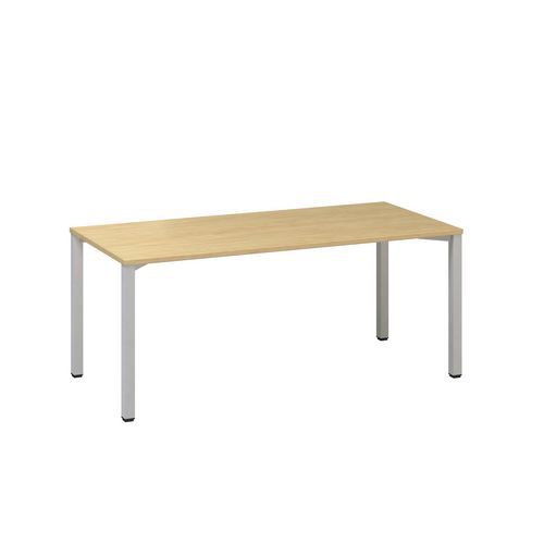Proste stoły biurowe Alfa 200, 180 x 80 x 74,2 cm, wersja prosta