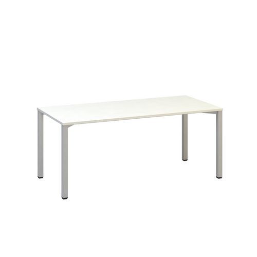 Proste stoły biurowe Alfa 200, 180 x 80 x 74,2 cm, wersja prosta