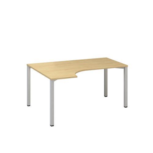 Ergonomiczne stoły biurowe Alfa 200, 180 x 120 x 74,2 cm, wersja lewa