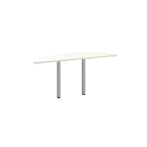 Dostawki do stołu Alfa 200, 160 x 45 x 74,2 cm, 1/2 okręgu