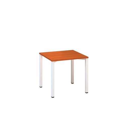 Proste stoły biurowe Alfa 200, 80 x 80 x 74,2 cm, wersja prosta
