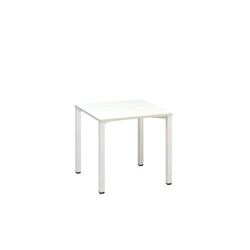 Proste stoły biurowe Alfa 200, 80 x 80 x 74,2 cm, wersja prosta