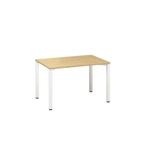 Proste stoły biurowe Alfa 200, 120 x 80 x 74,2 cm, wersja prosta