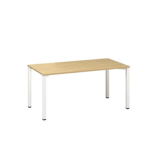 Proste stoły biurowe Alfa 200, 160 x 80 x 74,2 cm, wersja prosta
