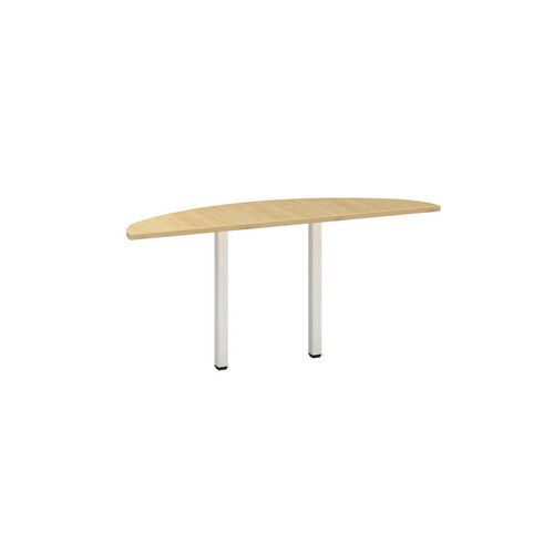 Dostawki do stołu Alfa 200, 160 x 45 x 74,2 cm, 1/2 okręgu