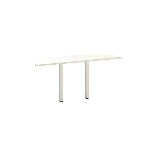 Dostawki do stołu Alfa 200, 160 x 45 x 74,2 cm, 1/2 okręgu