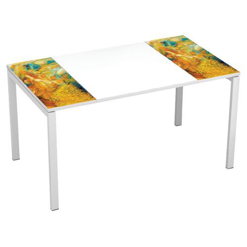 Stoły biurowe Manutan Expert Easy Office, 140 x 80 x 75 cm