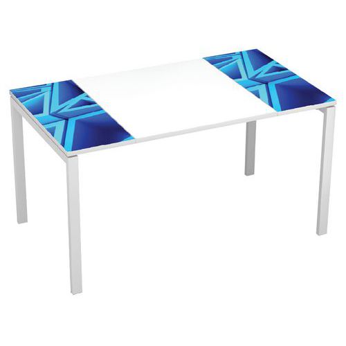 Stoły biurowe Manutan Expert Easy Office, 140 x 80 x 75 cm