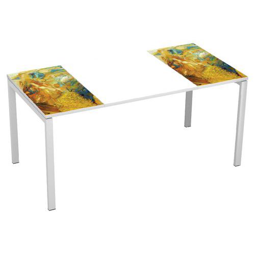 Stoły biurowe Manutan Expert Easy Office, 160 x 80 x 75 cm