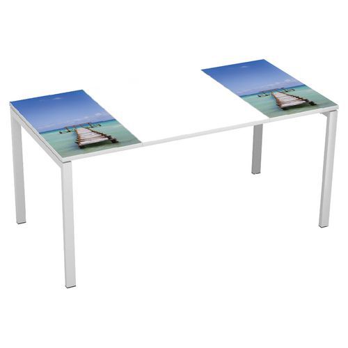 Stoły biurowe Manutan Expert Easy Office, 160 x 80 x 75 cm