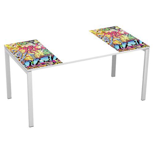Stoły biurowe Manutan Expert Easy Office, 160 x 80 x 75 cm