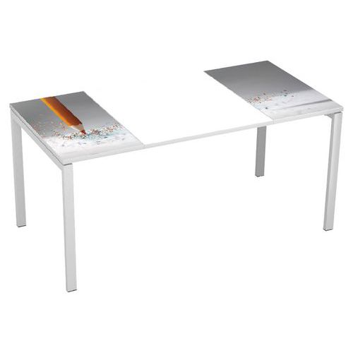 Stoły biurowe Manutan Expert Easy Office, 160 x 80 x 75 cm