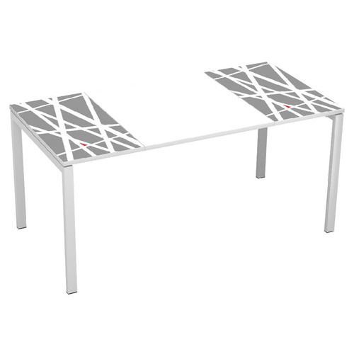 Stoły biurowe Manutan Expert Easy Office, 160 x 80 x 75 cm