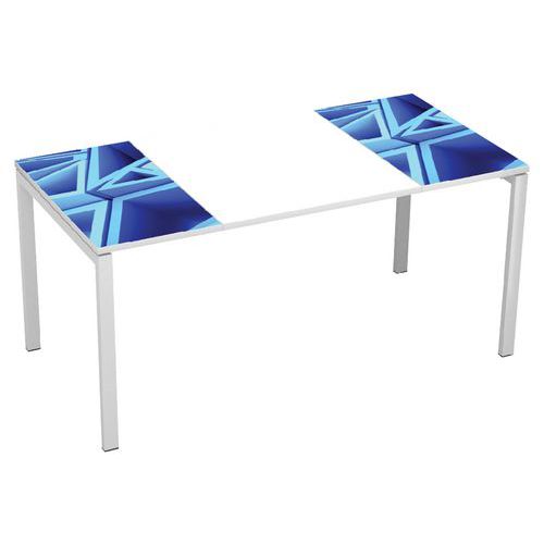 Stoły biurowe Manutan Expert Easy Office, 160 x 80 x 75 cm