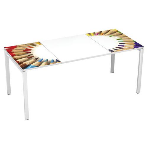 Stoły biurowe Manutan Expert Easy Office, 180 x 80 x 75 cm