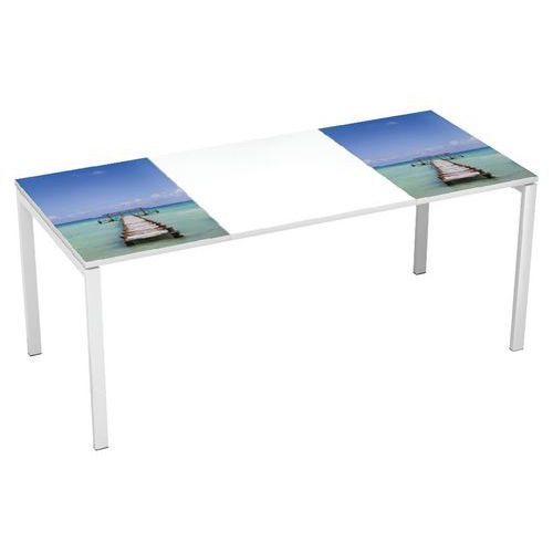 Stoły biurowe Manutan Expert Easy Office, 180 x 80 x 75 cm