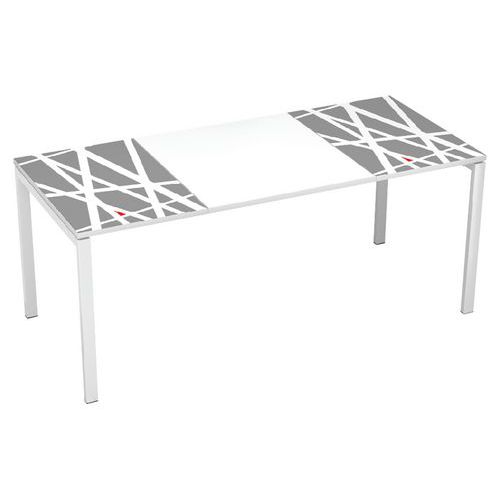 Stoły biurowe Manutan Expert Easy Office, 180 x 80 x 75 cm
