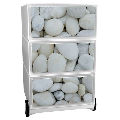 Kontenery mobilne Manutan Expert Easy Office, 3 szuflady, 64,2 x 39 x 43,6 cm