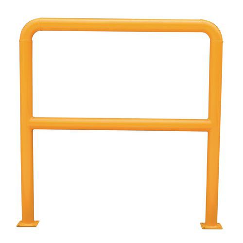 Metalowe barierki Manutan Expert, długość 150 cm, średnica 38 mm