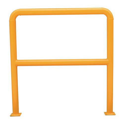 Metalowe barierki Manutan Expert, długość 100 cm,  średnica 59 mm
