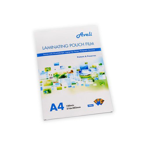 Folia do laminowania AVELI, A4 błyszcząca