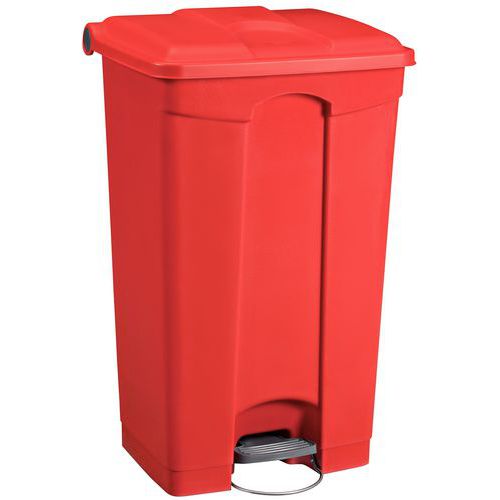 Plastikowe kosze na śmieci Manutan Expert, pojemność 90 l