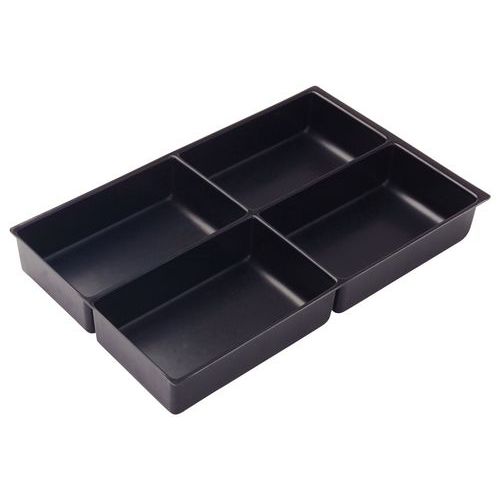Plastikowe organizery do szuflad Bisley