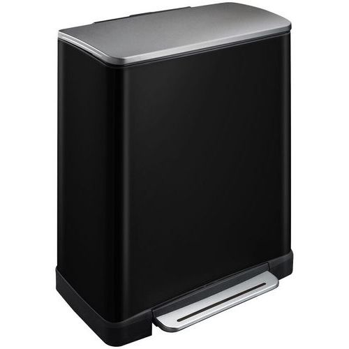 Kosz na śmieci z pedałem prostokątny E-Cube – 50 l