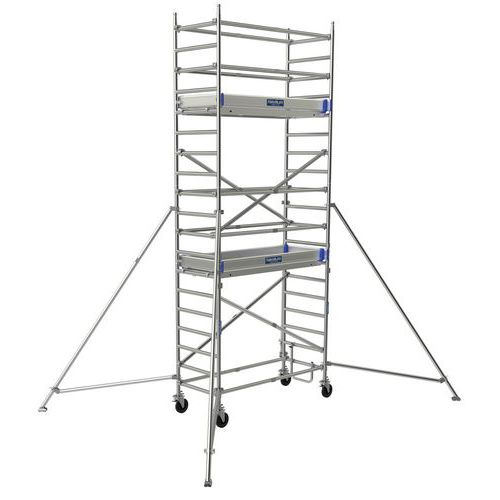 Aluminiowe rusztowanie jezdne Neolium 200 line Tubesca-Comabi