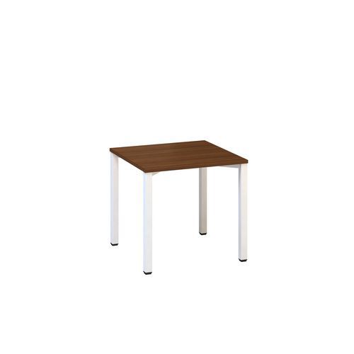 Proste stoły biurowe Alfa 200, 80 x 80 x 74,2 cm, wersja prosta