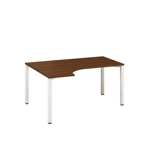 Ergonomiczne stoły biurowe Alfa 200, 180 x 120 x 74,2 cm, wersja lewa