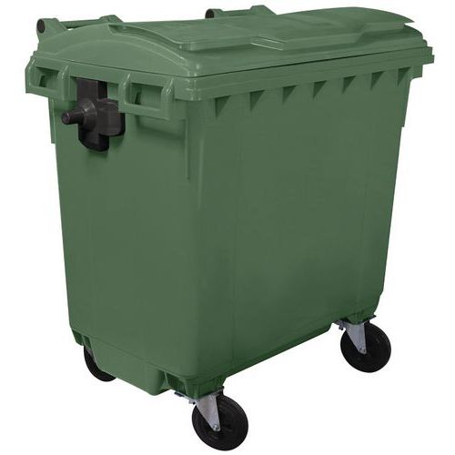 Plastikowe zewnętrzne pojemniki na odpady Manutan Expert, pojemność 770 l Plastikowe zewnętrzne pojemniki na odpady Manutan Expert, pojemność 770 l