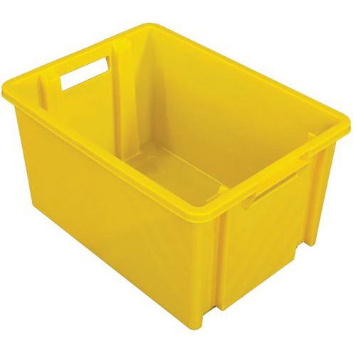 Pojemniki plastikowe NovaBac, sztaplowane, 18 l