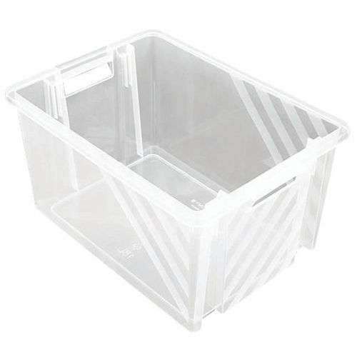 Pojemniki plastikowe NovaBac, sztaplowane, 18 l